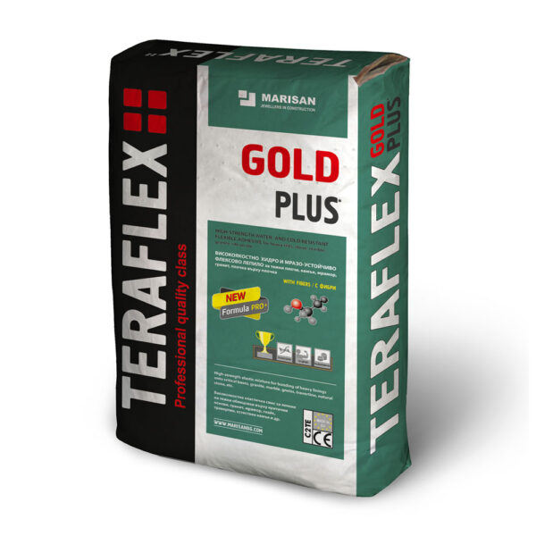 Лепило за камък и облицовки ТЕРАФЛЕКС® GOLD - бяло 25кг