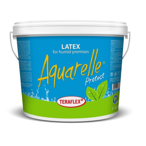 Бяла боя за баня - AQUARELLE PROTECT, 1-2,5 л..