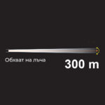 LED фенер Truper EX - алуминиев с 3 презареждащи батерии D