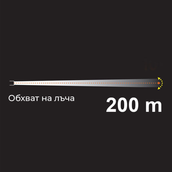 LED фенер Truper EX - презареждащ се алуминиев, 300 lm