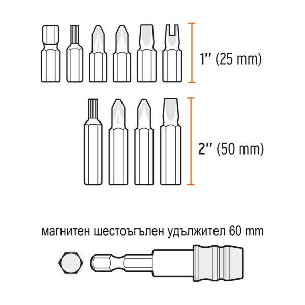 комплект битове