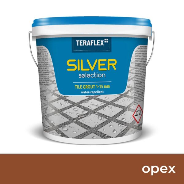 Фугираща смес - еластична, Silver Selection, 1-15 мм., орех